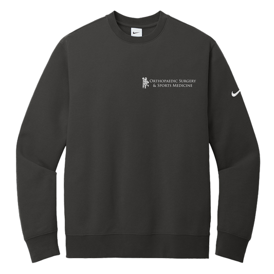 Nike Club Fleece Sleeve Swoosh Crew